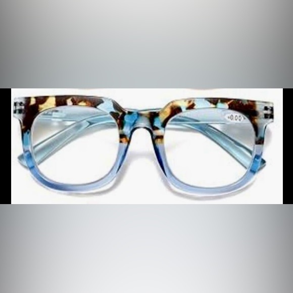 NWT 3pcs. +3.50 Quality Fun Reading Glasses Tortoiseshell/Ombre Blue/Brown/Green - Picture 4 of 16